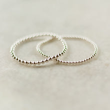 Load image into Gallery viewer, sterling bead bracelet - 3mm
