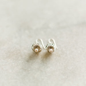 sterling + pearl earrings