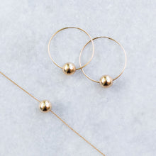 Load image into Gallery viewer, gold bead necklace
